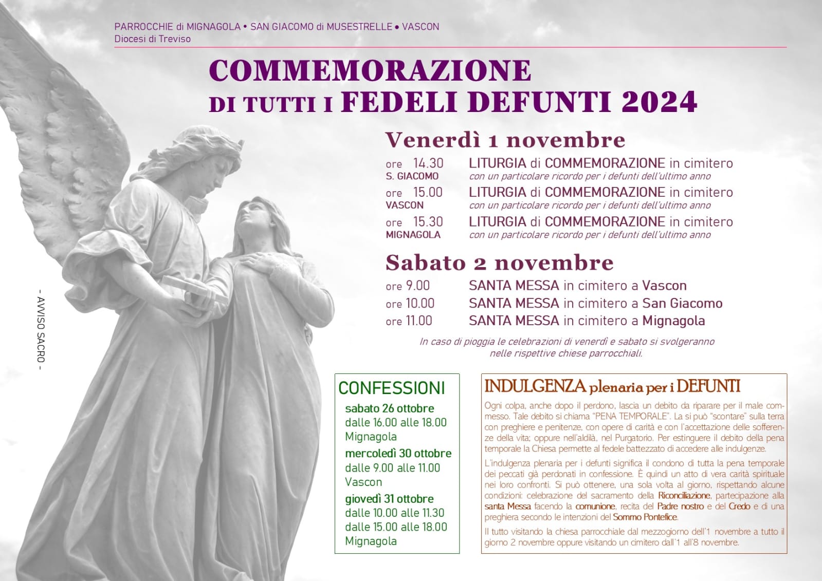 Commemorazione di tutti i fedeli defunti 2024